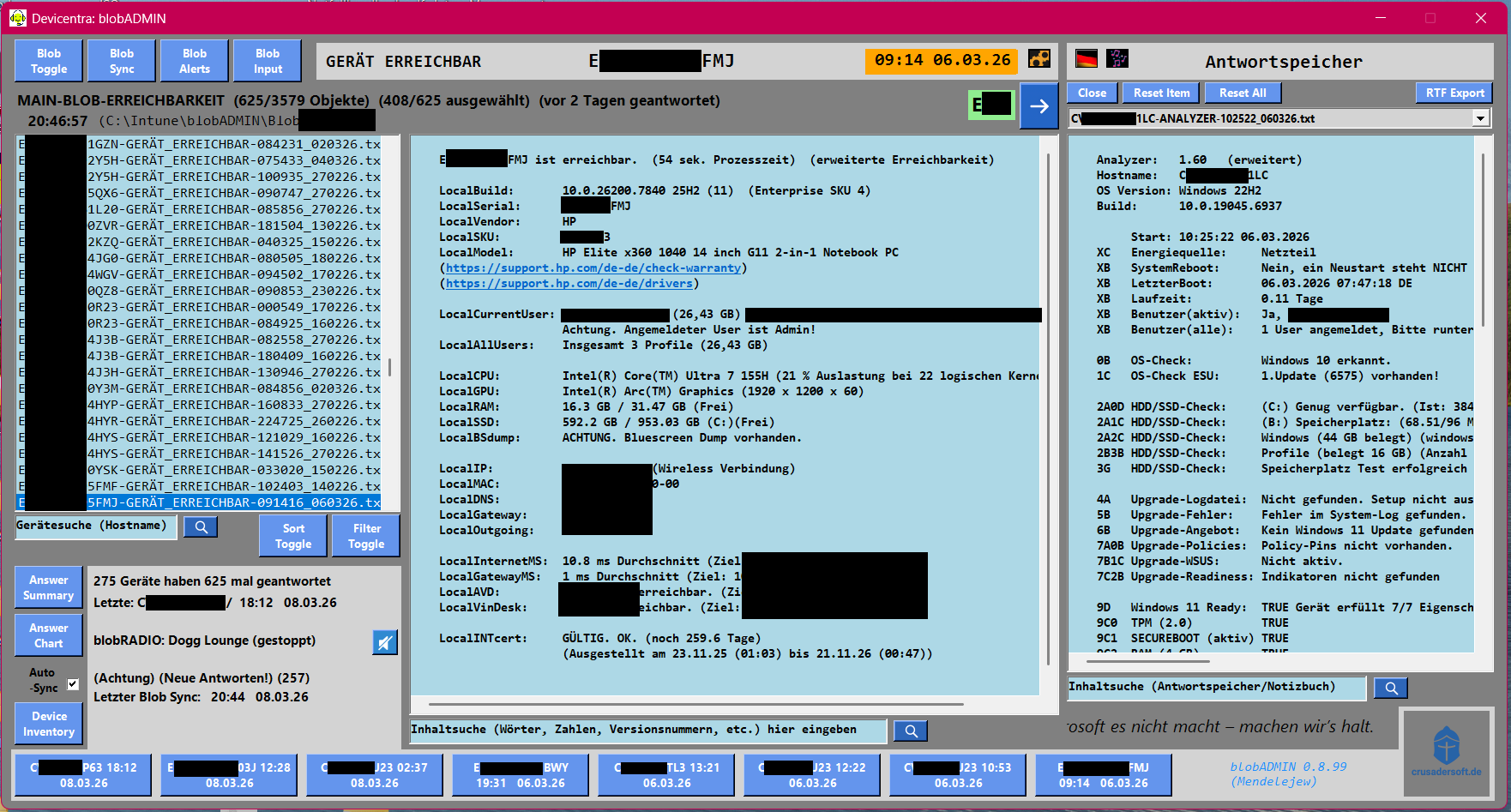 blobADMIN Screenshot 3